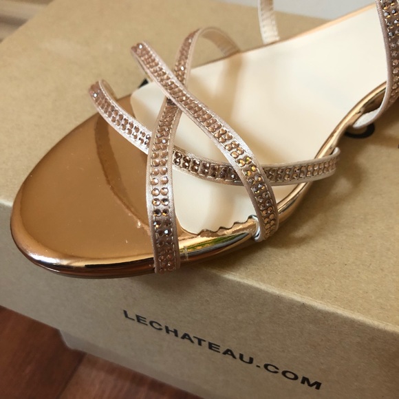 Blush Strapy Sandals - Picture 2 of 6